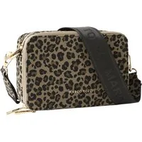 MARCO TOZZI Umhängetasche, Damen Schultertasche, Handtasche im angesagten Leo-Look