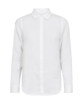 MOS MOSH - MMMartina Linen Shirt white - Gr. - XS