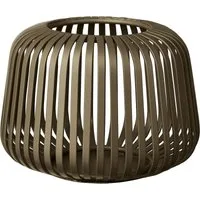 blomus Windlicht Blomus 66715 Laterne -LITO- XS Windlicht Burned Metal