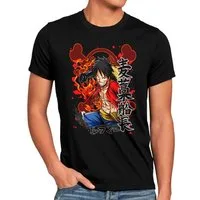 style3 T-Shirt Monkey Hero one piece japan anime luffy manga ruffy