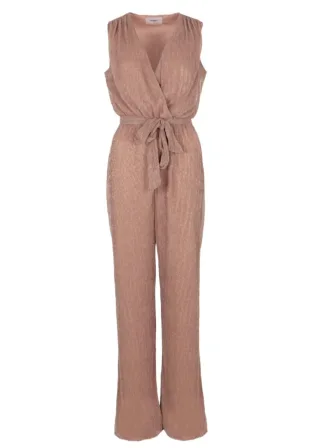 Freebird - Eleganter Jumpsuit - Jalise braun - Gr. - L
