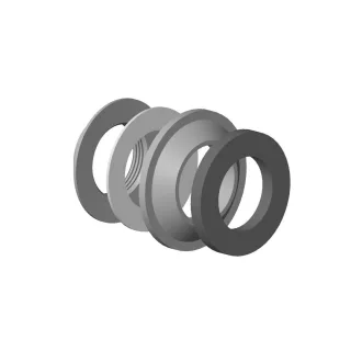 Dornbracht Befestigung mit Dichtungen Ersatzteile 04231001600 1" x 10 mm 0423100160090
