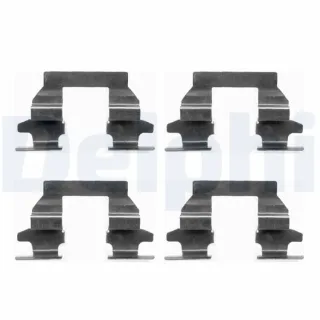 Delphi Zubeh?r f?r Bremsbel?ge hinten Nissan 350z Murano X-Trail Renault Kangoo Koleos