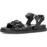 Gabor Riemchensandale, Sandalette, Sommerschuh mit aufwendigen Details