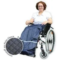 Kniedecke Rollstuhl-Schürze Kniedecke gefüttert, Beinschutzdecke, FabaCare