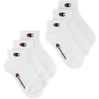 Champion Kurzsocken 6 Pack Quarter Socks (6-Paar, Set) für Kinder, sportlicher Look, mit unifarbenem Design