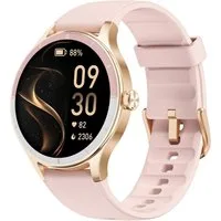 TOOBUR Damen"s Bluetooth GPS Telefonfunktion mit SPO2 Schlafmonitor Smartwatch (3,2 cm/1,57 Zoll, Android/iOS), IP68 Wasserdicht 100 Sportmodi Herzfrequenz Schrittzähler