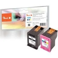 Tinte schwarz + color PI300-657 kompatibel zu HP 302, F6U66A, F6U65AE