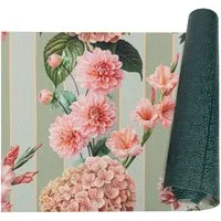 ANRO Küchenläufer RANNA pflegeleicht Teppichläufer Bodenmatte Flurläufer Küchenteppich, eckig, Höhe: 3 mm, Meterware rutschfest Zeitlos Bunt wasserdicht