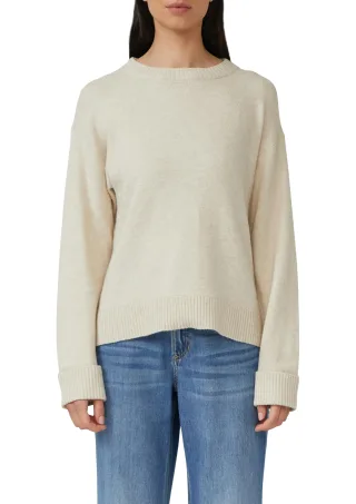 s.Oliver - Strickpullover beige - Gr. - 46