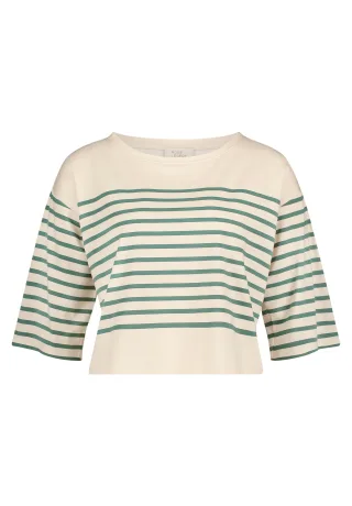 Robe Légère - Ringelshirt beige/khaki - Gr. - S