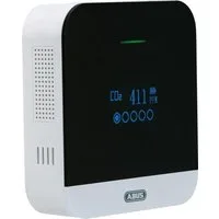 ABUS Raumthermometer ABUS CO2-Melder CO2WM110 AirSecure Messgerät f. Luftqualität m. Alarm
