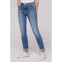 SOCCX Regular-fit-Jeans mit normaler Leibhöhe