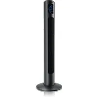 Brandson Turmventilator Oszillation 65°, Timer, Fernbedienung, Standventilator 96cm, Cool Grey, NTV Sieger 2026, mobiler Lüfter leise, 4 Lüftungs-Modi, GS-Geprüft