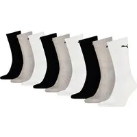 PUMA Socken PUMA CREW SOCK 9P ECOM (9-Paar, 9 Paar) Tennissocken, atmungsaktiv, feuchtigkeitsregulierend