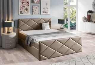 Boxspringbett Schlafzimmerbett HENRIK 120x220cm in div. Farbvarianten