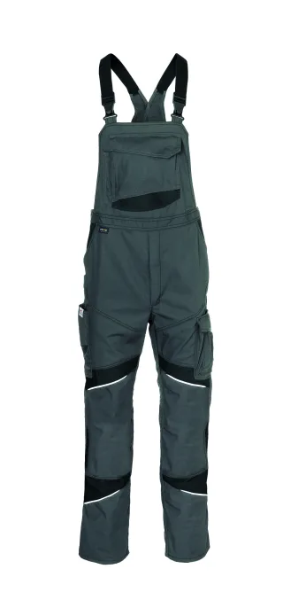 KÜBLER ACTIVIQ cotton+ Latzhose anthrazit/schwarz 94 - 3450 3421-9799-94