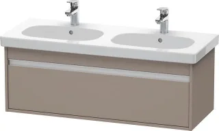 Duravit Ketho Waschtischunterbau wandhängend Basalt Matt 1150x455x410 mm - KT666904343 KT666904343