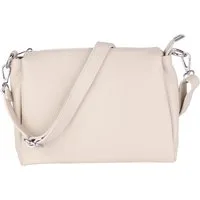 MIRROSI Umhängetasche Damen, Crossbody Bag, Echtleder Made in Italy (1 Tasche 2 Gurte oder Basic Version 1 Tasche 1 Gurt), 26x20x9cm (BXHXT)