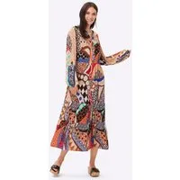 heine Etuikleid Druck-Kleid Langarm