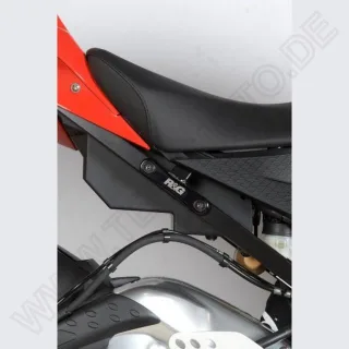 R&amp;G Fußrasten Abdeckung hinten BMW S 1000 R Bj. 2014-2020 Sozius Rastenabdeckung