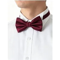 axy Fliege Herren Fliege Schleife im Seidenlook bereits gebunden, Konfirmation verstellbar