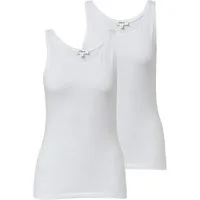 s.Oliver Tanktop (2-tlg) 2-er Pack, Sommertop, mit Stretch