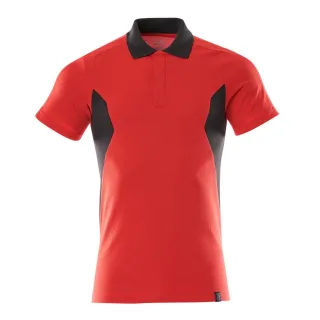 MASCOT Herren Polo-Shirt ACCELERATE Verkehrsrot / Schwarz M - 18383-961-20209-M