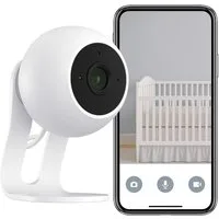 Winees Video-Babyphone, 2K HD Auflösung, Babymonitor, 1-tlg., App 24x7 Überwachung, Bewegungserkennung, Zwei-Wege-Audio, Flexible Installation, Sirene und App-Steuerung