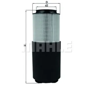 Mahle Luftfilter Volvo S60 V70 2,5
