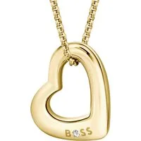 BOSS Kette mit Anhänger HONEY BOUNDLESS, mit Preciosa Crystal