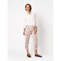 Relaxed by TONI Stretch-Hose Meine beste Freundin 3/4 mit Blütenprint