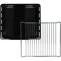 vhbw Backblech passend für Privileg 089.162 30939, 046.294 86660, 046.294 30935, Metall