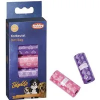 Nobby Hundehandtuch Nobby TidyUp Kotbeutel mit Herzchendruck 4 Rollen
