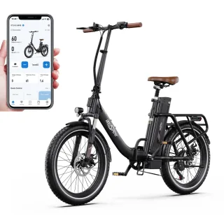 [EU DIRECT] Onesport OT16-2 Electric Bike 48V 17AH Battery 250W Motor Top Speed 25KM/H 20inch Tires 60-120KM Max Mileage