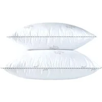 Kopfkissen 2-er PackKopfkissen Air Softfill Collection SWAN DE LUXE 40x80 Bezug, Füllung: 100% Polyester Mikrofaser, mit Innenkissen, Vegane Alternative zu Daunen