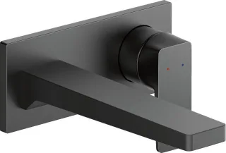 Duravit Manhattan Einhebel-Waschtischmischer Schwarz Matt 170x205x100 mm - MH1070004046 MH1070004046