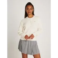 Tommy Hilfiger Strickjacke mit Zopfstrickmuster