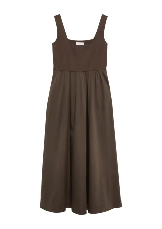 comma - Kleid braun - Gr. - 38