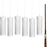 IC Winterworld LED Dekolicht Schwebende Kerzen mit Zauberstab als Fernbedienung, LED fest integriert, Warmweiß, LED-Kerze, Weihnachtsdeko mit Batteriebetrieb