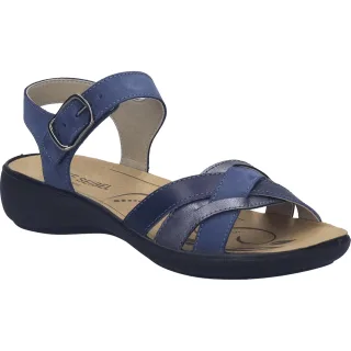 JOSEF SEIBEL Damen Sandale Ibiza 16 in dunkelblau-kombi