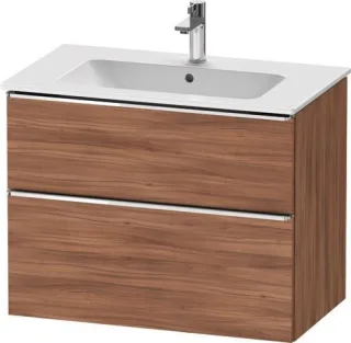 Duravit D-Neo Waschtischunterbau wandhängend Nussbaum Matt 810x462x625 mm - DE4362010790000 DE4362010790000