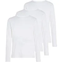 Tommy Hilfiger Underwear T-Shirt 3P LS Tee (Packung, 3er-Pack) mit Markenlabel