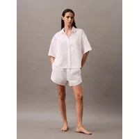 Calvin Klein Underwear Schlafshorts LOGO WB POPLIN SHORT mit Logo