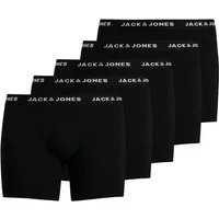 Jack & Jones PlusSize Boxershorts JACHUEY mit leichtem Komfort im 5er-Pack (Packung, 5-St., 5er-Pack) unifarben, casual, regular fit, Baumwollmischung