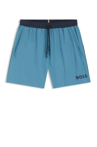 BOSS Menswear Black - Starfish Turquoise - Gr. - L