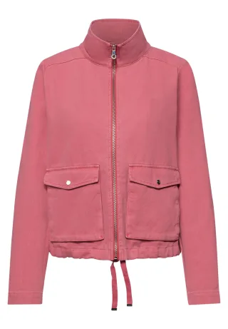 Street One - Washed-Look Jacke desert berry - Gr. - 44