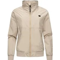 Ragwear Outdoorjacke Goona stylische, wasserdichte Übergangsjacke mit hohem Kragen