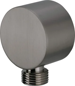 Neuesbad Serie 310 Rund Eckanschluss für Brauseschlauch, Titan NB1DENACD54K1