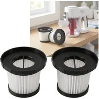 Casativo HEPA-Filter 2er-Set HEPA Ersatzfilter für Zyklon Staubsauger CH8299/CH8302, Zubehör für CH829 & CH8302, 2 St. HEPA-Filter für CH8299/CH8302 abwaschbar, fängt Allergene Staub